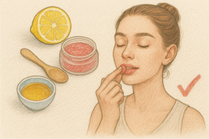 How to Make Lip Scrub at Home with 3 Simple Ingredients