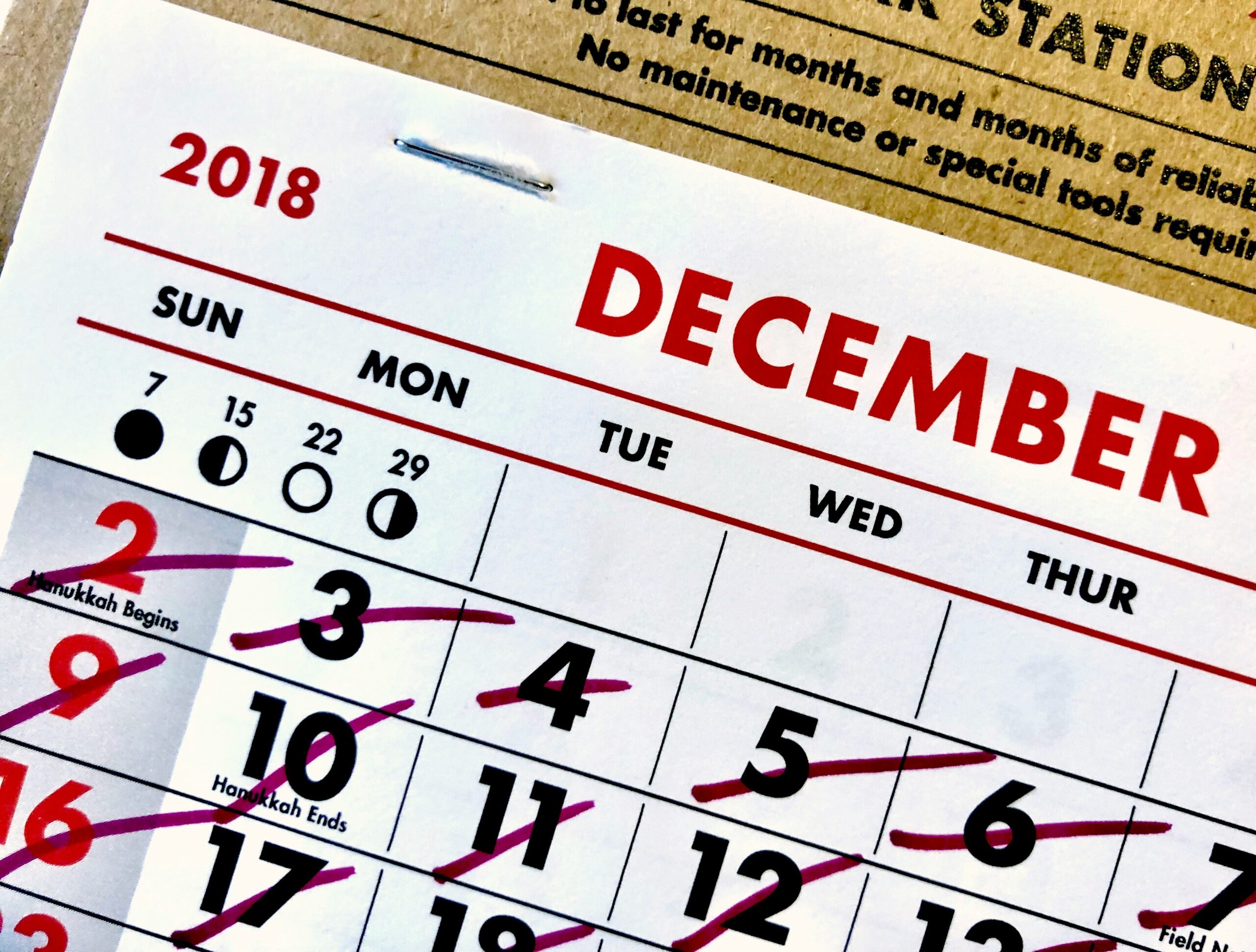 Image showing calendar